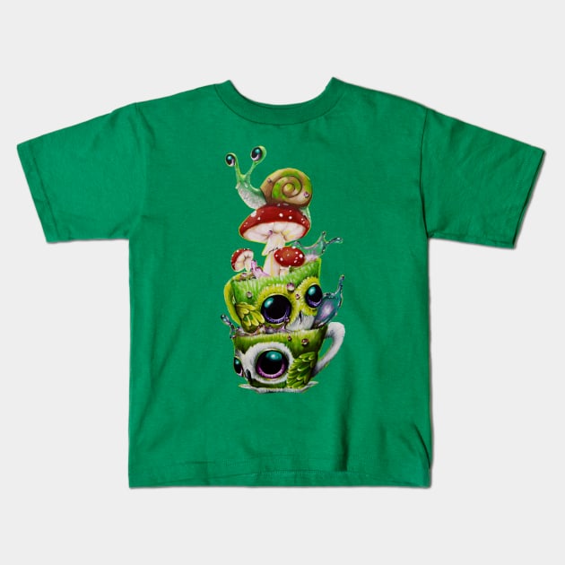 greenmugtower Kids T-Shirt by Artelies202